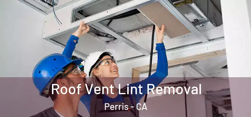Roof Vent Lint Removal Perris - CA